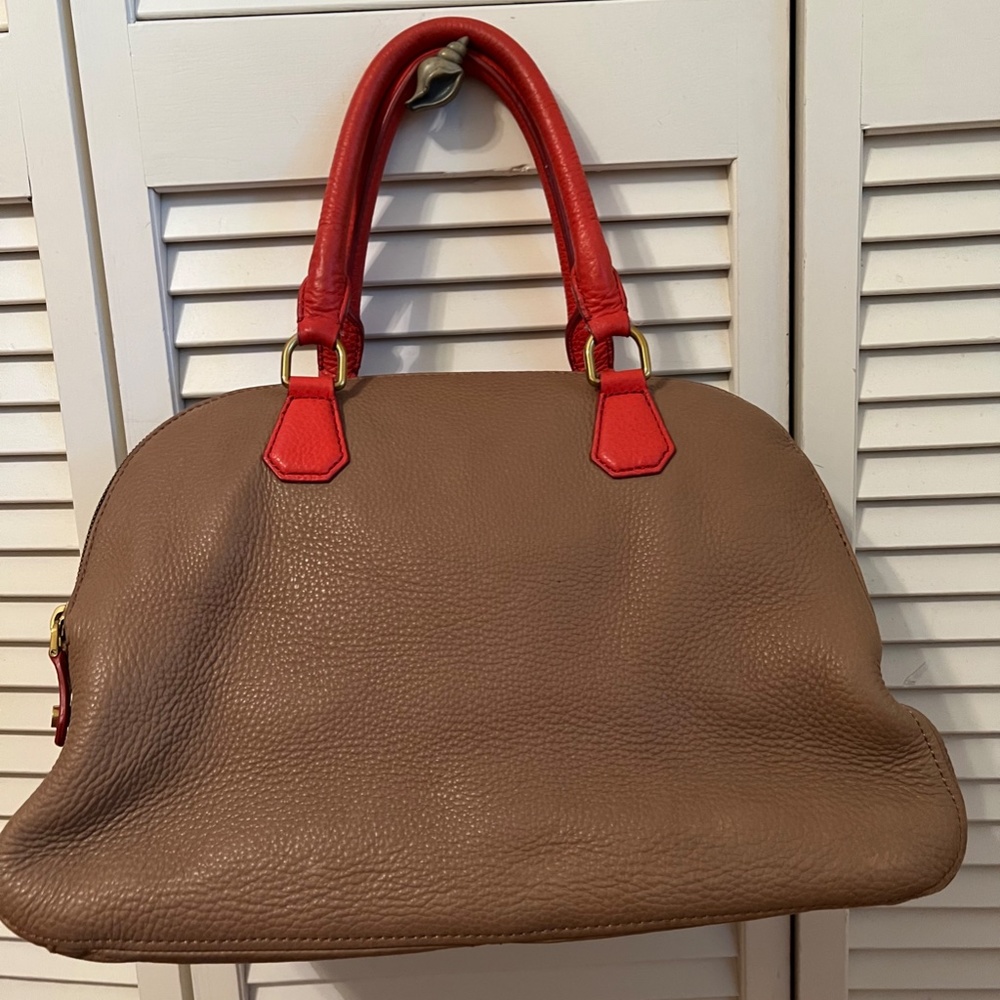 J. Crew leather Doctor’s Bag satchel purse handbag